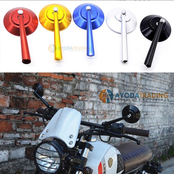 Murah Spion Motor Rizoma Bulat Kecil Warna Terlaris