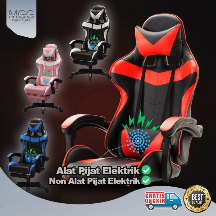 MGG Furniture SteelCore Ergo Series Kursi Gaming & Kerja Multifungsi PU Leather Premium Reclining