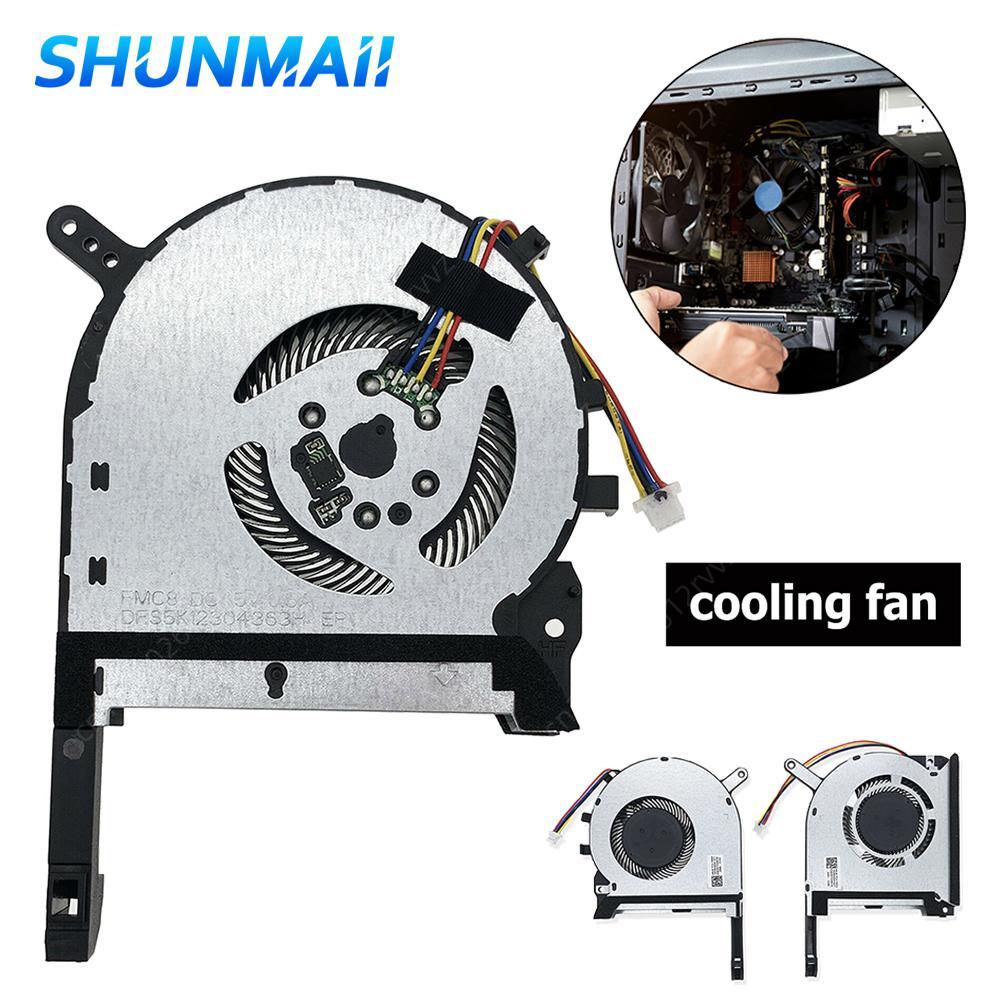 PC Laptop Cooling Fan 4 Pin CPU GPU Fan For Asus TUF Gaming FX505DU FX505DY FX505GT FX505DD A15