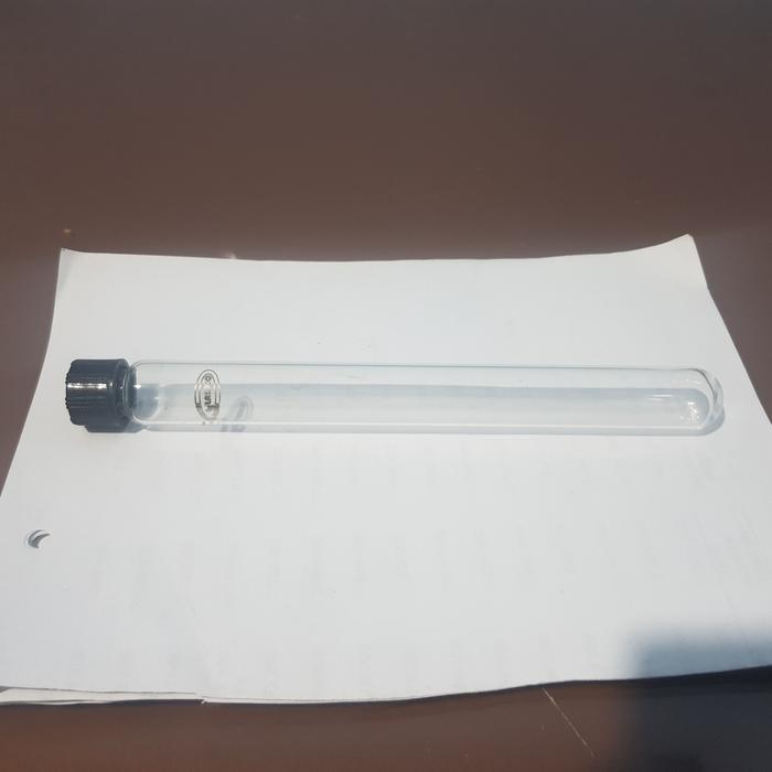 SALE test tube with screw cap, uk. 18x180 , Produk: Glassco TERMURAH