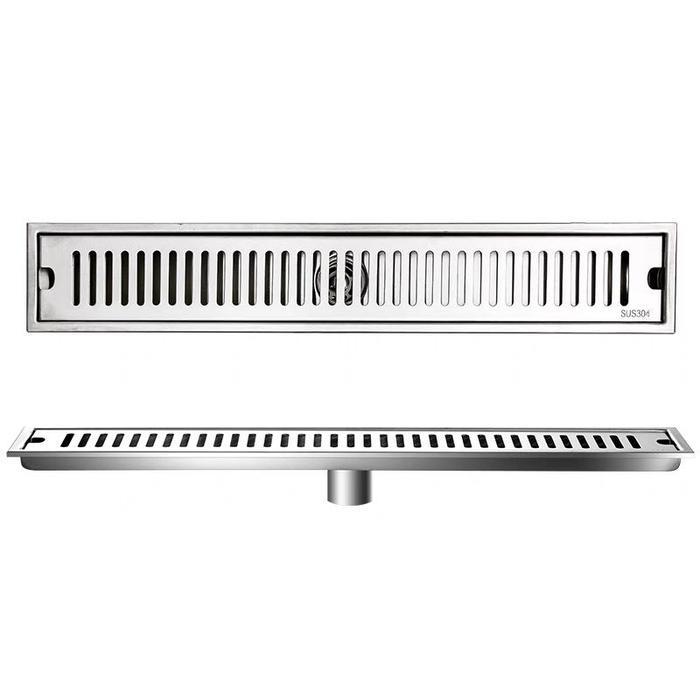 Floor drain stainless panjang / Saringan got / Floor drain panjang 304