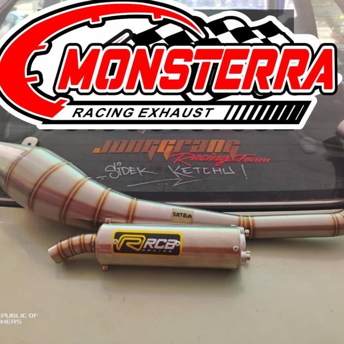 Knalpot Satria 2 Tak / Kenalpot Satria 2Tak Stainless