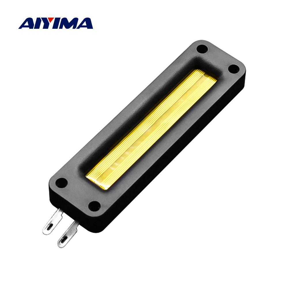 Aiyima Hifi 3 Inch Ribbon Tweeter Speaker Unit 6 Ohm 20W Treble Loudspeaker Super Belt Type High