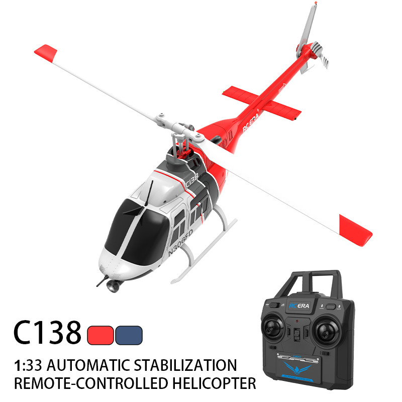 C138 RC Helicopter 1:33 Simulation Airplane 6 Axis Gyro Altitude Hold Remote Control Helicopter