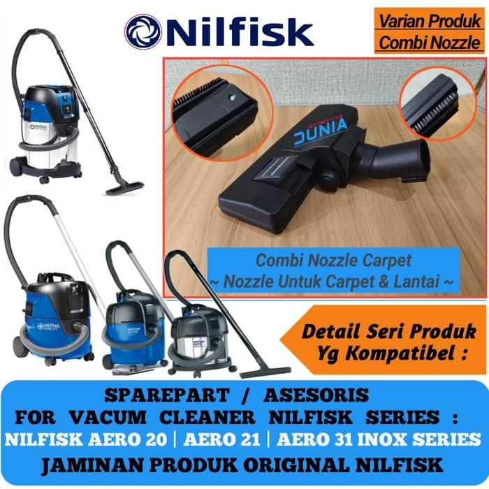 SELANG HOSE VACUM CLEANER NILFISK AERO 21-01 ORIGINAL & NOZZLE VACUM CLEANNER NILFISK AERO 21 -01