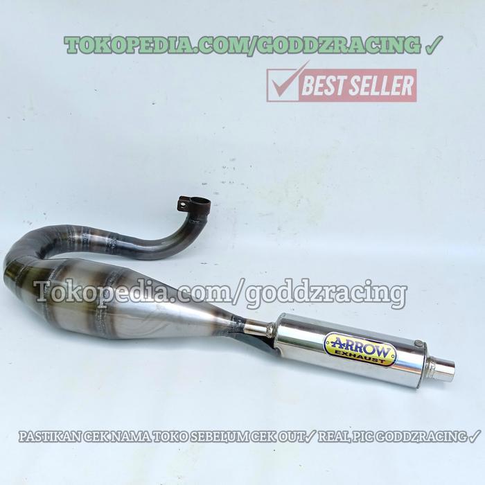 Knalpot Vespa Racing Kiri Arrow Untuk Vespa Px 125 150 Excel 150 Super