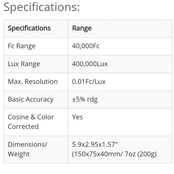 Light Meter / LUX Meter / Intensitas Cahaya : LT300 EXTECH