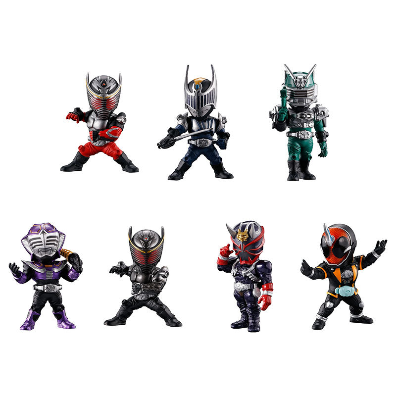 Kamen Rider Converge Motion 06 - Ryuki, Knight, Ouja, Hibiki Japanese In-Stock Collectible Blind Box