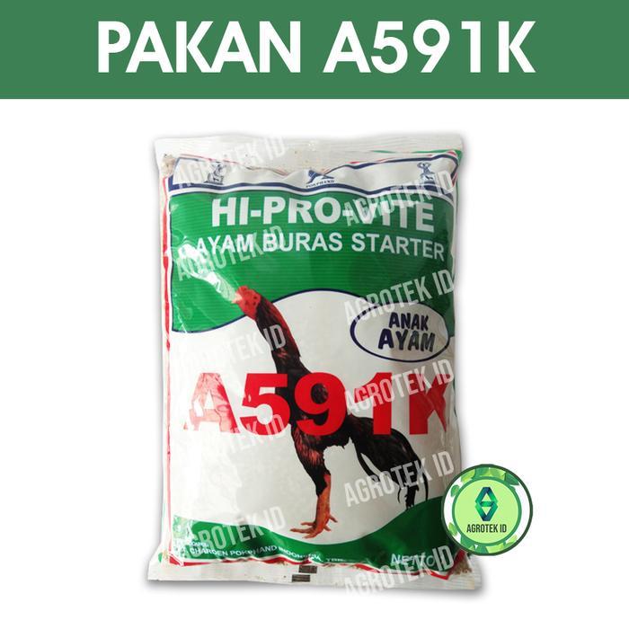 Pakan Ayam Bangkok Buras Anak Ayam A591K 1 Kg Original Pabrik