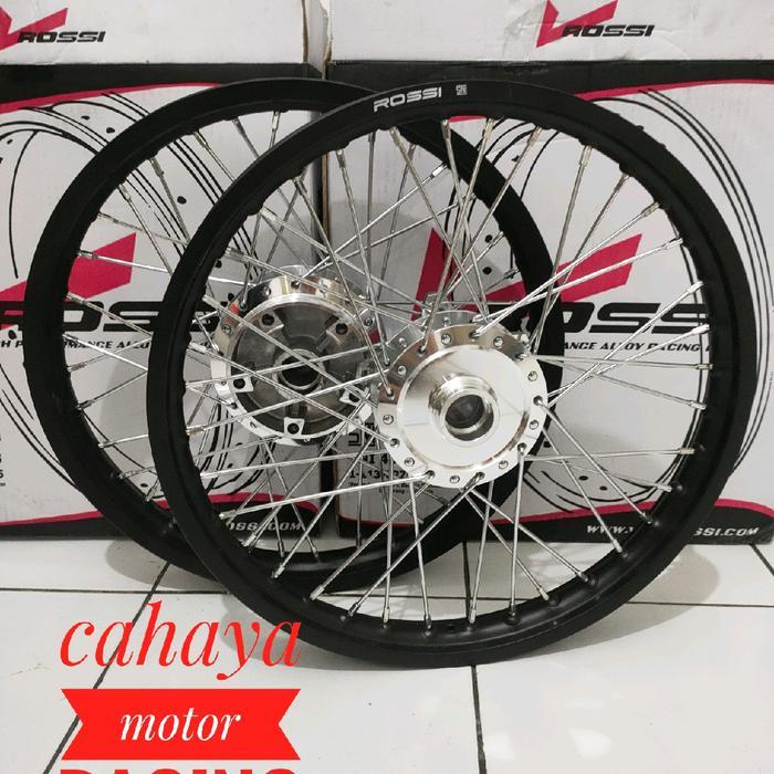 Velg Motor Vixion New / Vixion Old/ Tromol Set jari Velg plus rakitan stell jari jari siap pasang