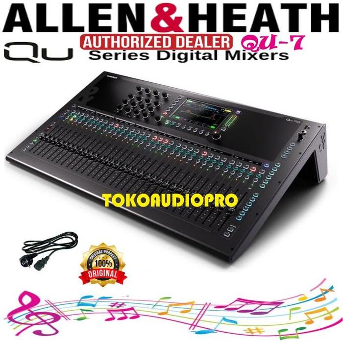 Allen & Heath Qu-7 / Qu7 32-Channel Digital Mixer Allen & Heath Qu-7D / Qu7D 32-Channel Digital
