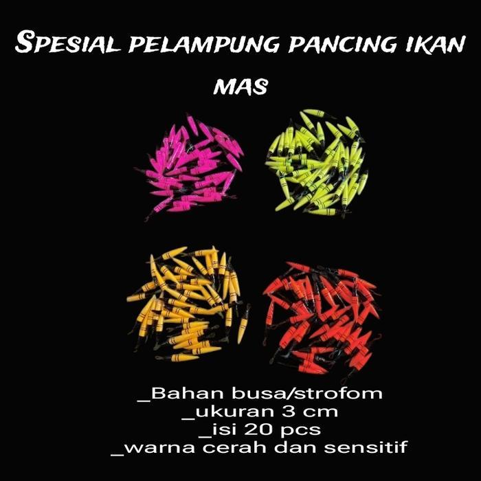 Pelampung Pancing Sensitif Mancing Ikan Mas