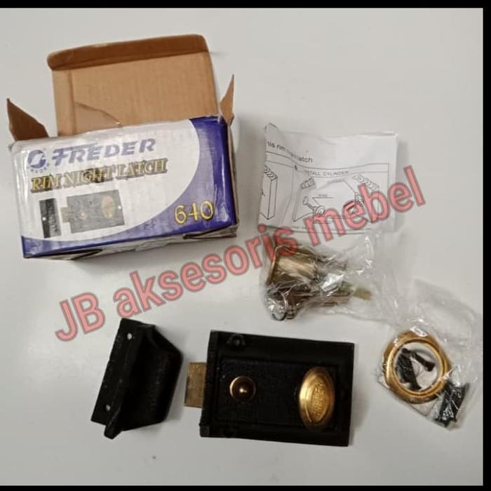 KUNCI PAGAR PINTU RUMAH OTOMATIS MERK FREDER (640 HT)