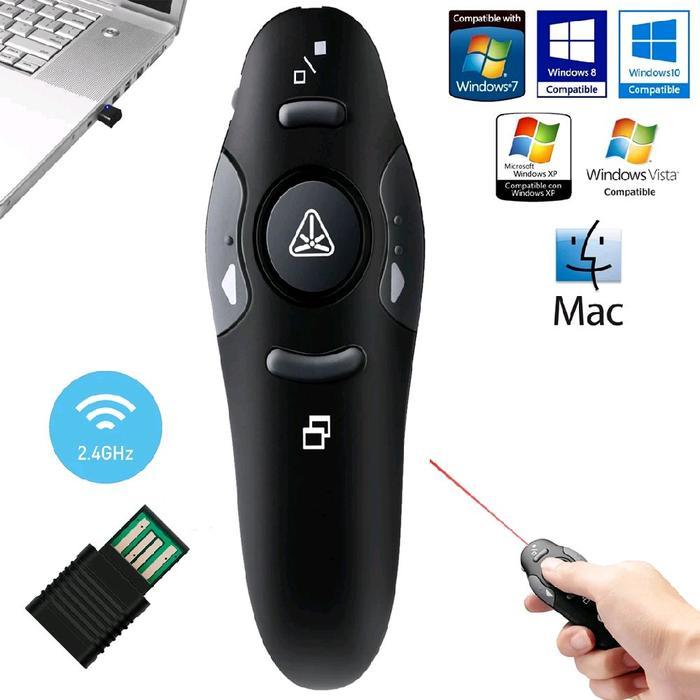 WIRELESS PRESENTER WITH LASER POINTER MODEL TARGUS / PRESENTER PP 801 - Centratech