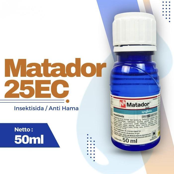 Obat Hama Tanaman Matador 25 EC 50 ML Insektisida Pembasmi Hama
