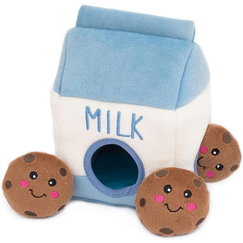Dog Milk Biscuit Toys Dog Voice Toys Milk Biscuit Plush Pet Toys Dog Voice Toys Interactive Toys