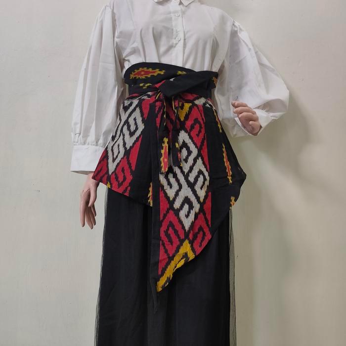 obi tenun - ikat pinggang tenun - belt tenun - ikat pinggang wanita