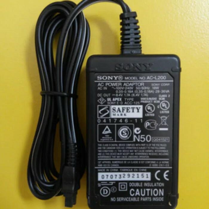 Charger Adaptor Handycam Sony DVD602/DVD653