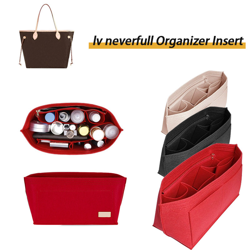 Purse Organizer Insert for Handbags, Felt Bag Organizer for Tote & Purse, Tote Bag Organizer Insert,