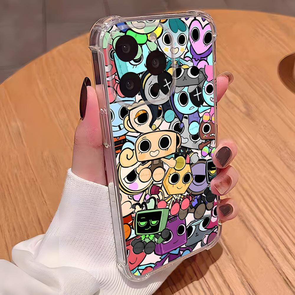 Game Dandys World Phone Case Magesafe Magnetic Transparent Wireless Charge For For IPhone 11 12 13