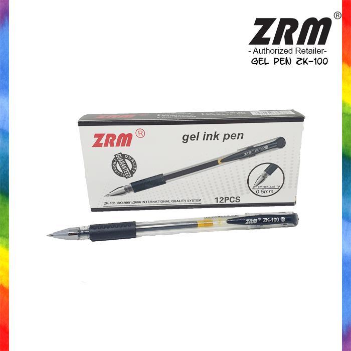 ZRM ZK-100 Gel Pen / Pulpen / Pena 0.5mm