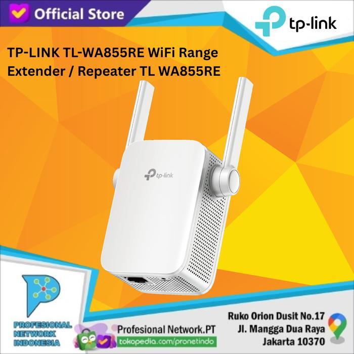 TP-LINK TL-WA855RE WIFI RANGE EXTENDER / REPEATER TL WA855RE