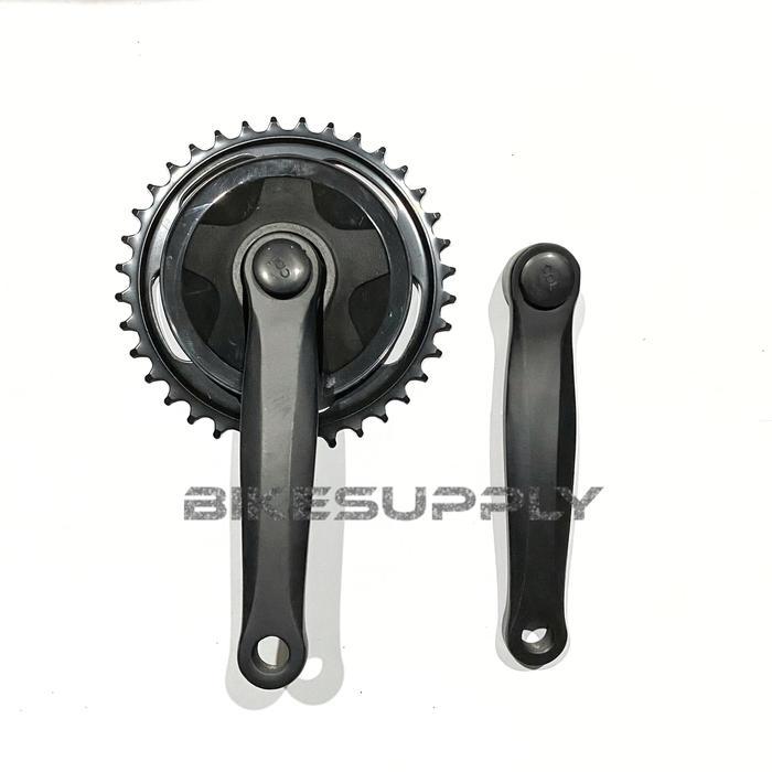 Murah Crankset / Crank Set / Piringan Sepeda Mini / BMX Kecil Single Speed 36T Panjang Arm 152 mm