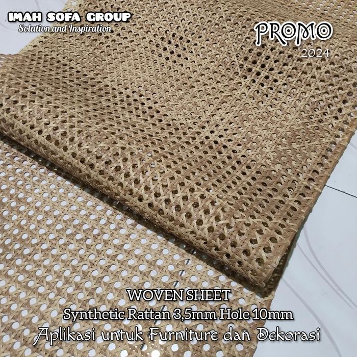 Anyaman Rotan Sintetis Lembaran