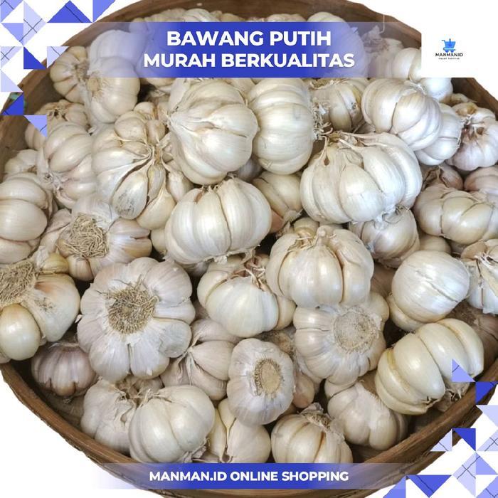 Bawang Putih 1Kg Premium Berkualitas Tinggi Siung Besar Padat Aroma Tajam Bawang Putih Hemat Segar