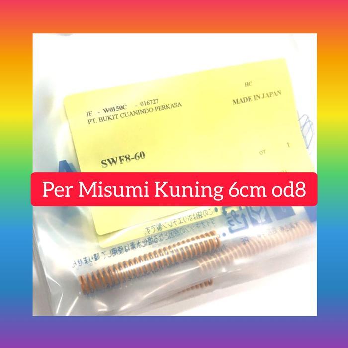 Per misumi Kuning 6cm od8 - Per Valve misumi