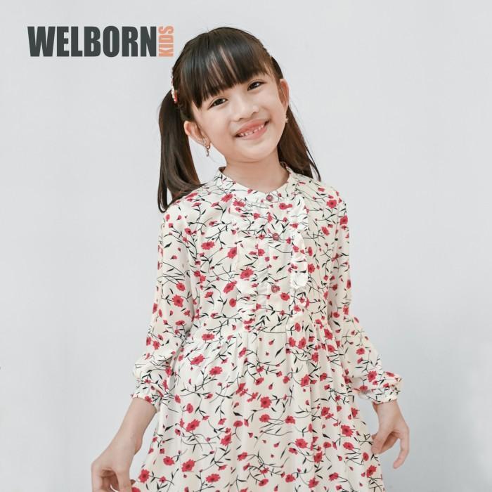 WELBORN KIDS GAMIS DRESS PANJANG ANAK PEREMPUAN