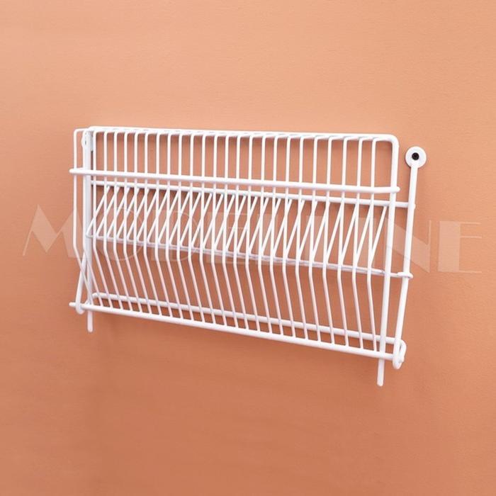 RAK PIRING GELAS GANTUNG DINDING RAK PIRING LIPAT RAK PIRING GELAS LIPAT TEMBOK MODELLINE