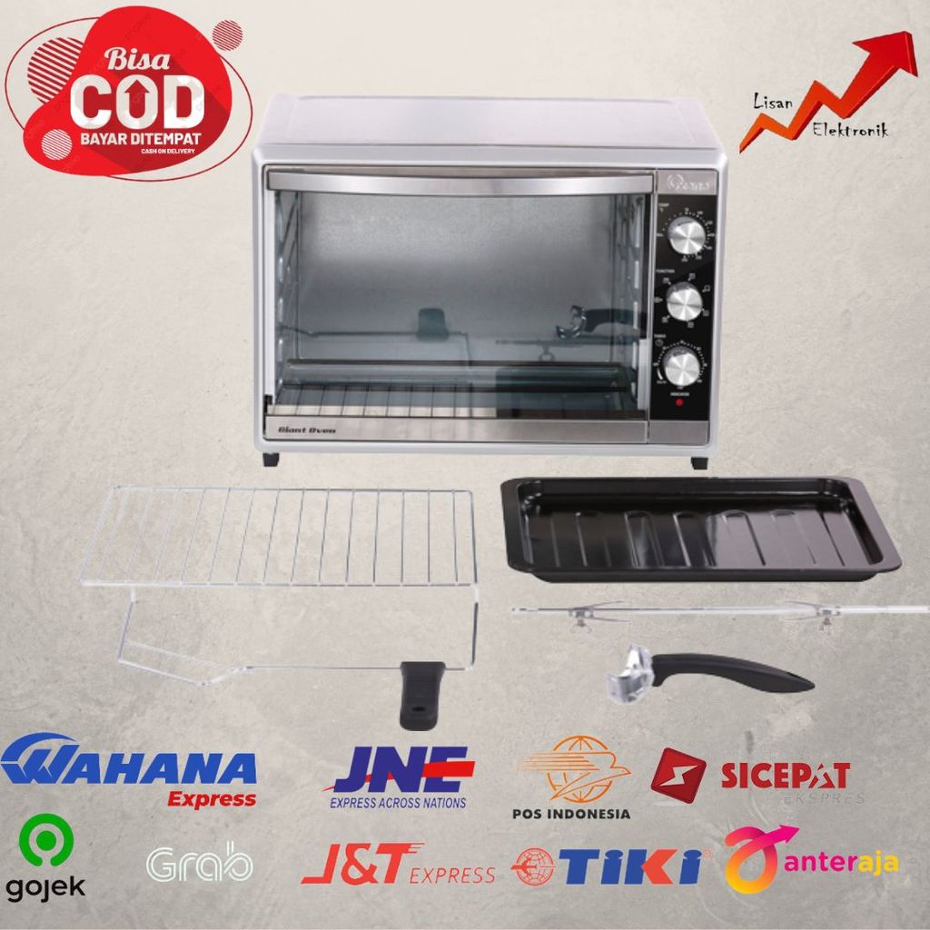 OXONE Oven Listrik Stainless 52 Liter OX-899RCS