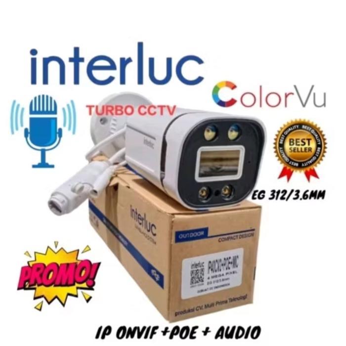 Ip Cam 4Mp Interluc Edge Eg309