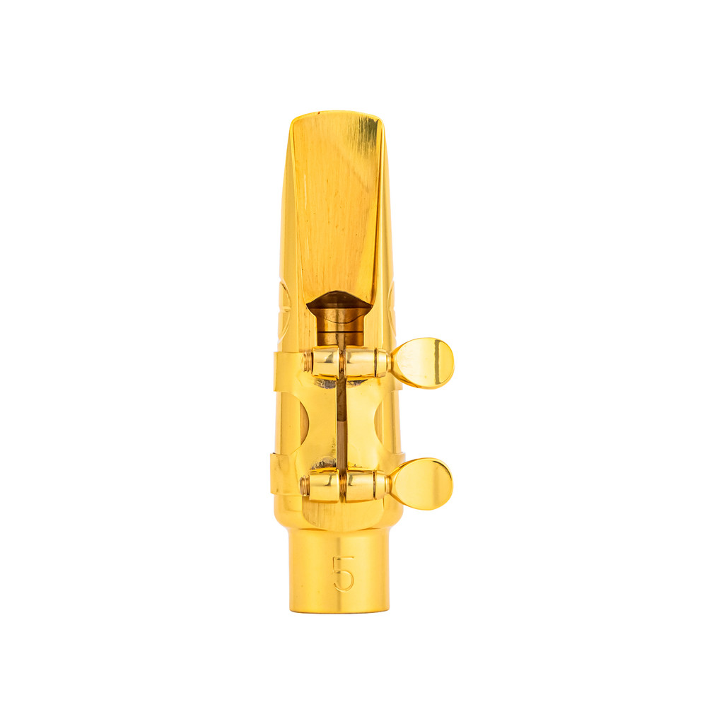 Professional Tenor Soprano Alto Saxophone Metal Mouthpiece Gold Lacquer Mouthpiece Sax Aisiweier