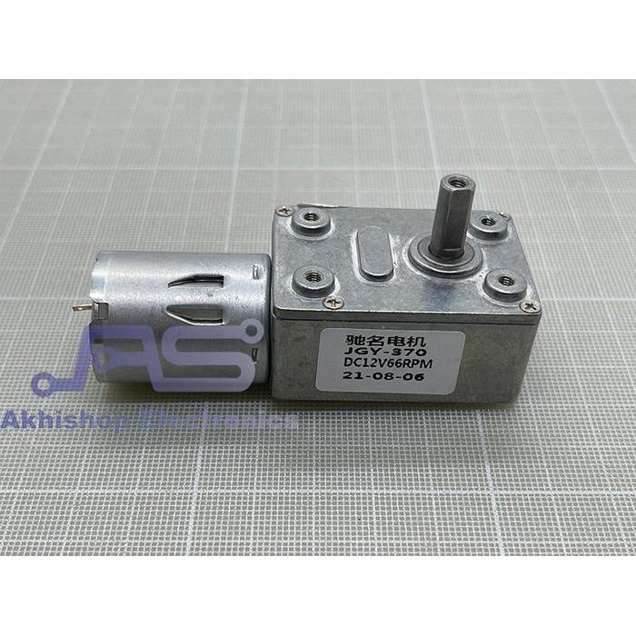 High Torque Motor DC Worm Gear GW4632-370 12V 66RPM