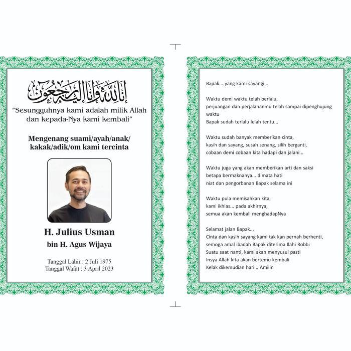 Cetak Buku Yasin Custom Surah Yasin Dan Tahlil - Soft Cover