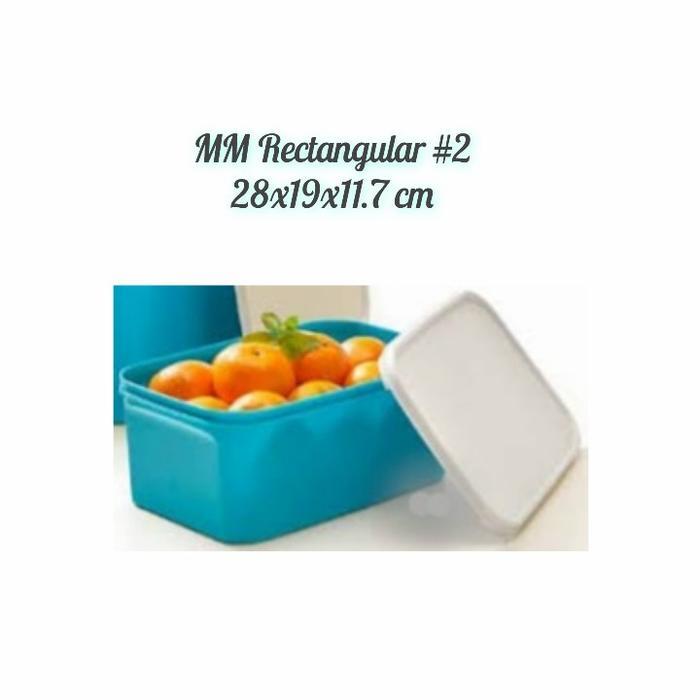 TERMURAH Tupperware MM Rectangular #2 Box Multifungsi - Terlaris READY STOCK