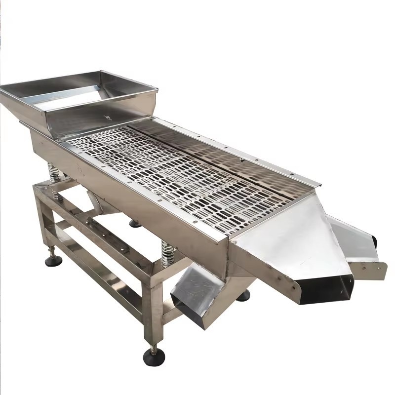 Vibrating screen, vibrating screen, electric screen, stainless steel linear screen, water inlet