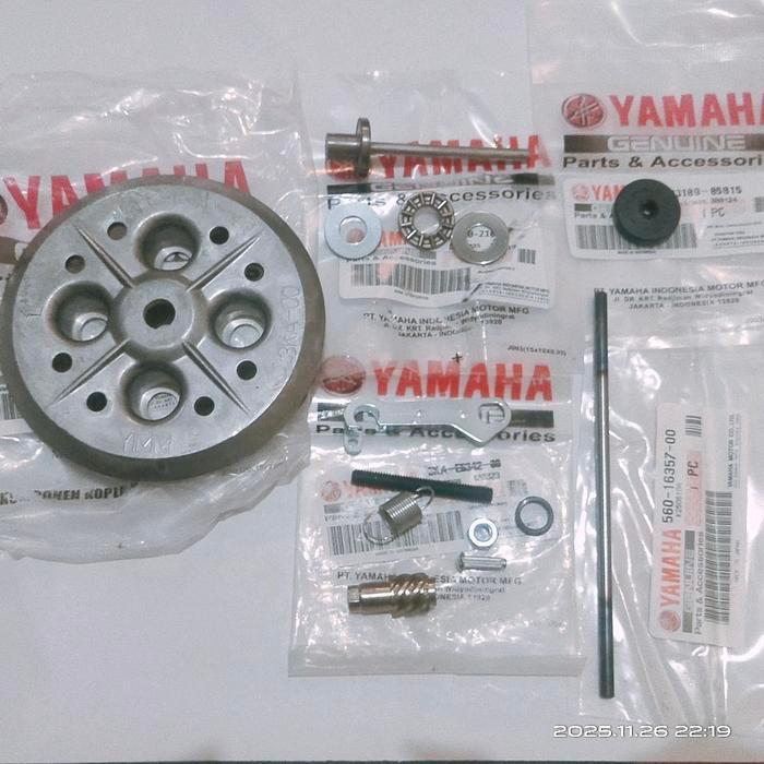 Paket Tutup Kopling Rx King Stut Kopling Lahir Stut Panjang Set Seal Original Yamaha Motorcycle