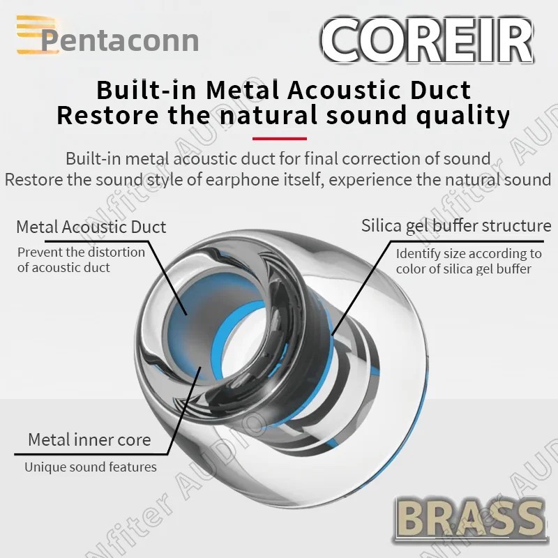 Pentaconn eartips pentaconn coreir brass eartips pentaconn alloy pentaconn coreir al alloy coreir