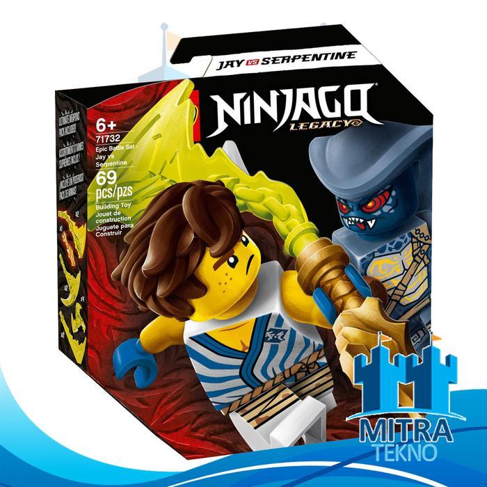 LEGO NINJAGO 71732 - Epic Battle Set - Jay vs Serpentine