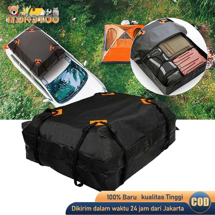 425L TAS ROOF RACK MOBIL MOBIL RAK ATAP TAS NON-SLIP TAS RAK MOBIL ATAS ROOF BAG JUMBO ROOF BAG