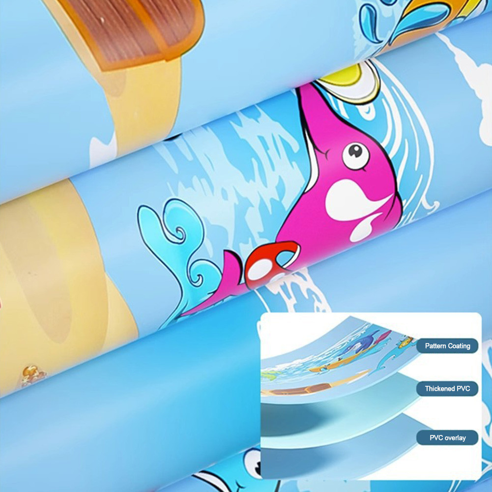Inflatable Swimming Pool PVC Framed Swimming Pool Cartoon Pattern Thickening Swimming Pool for
