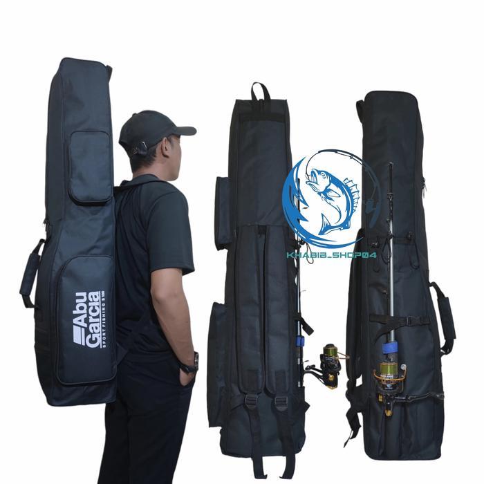 Best Seller Tas Pancing Jumbo Ransel Waterproof Ukuran 80/100/120Cm Muat 7-8 Joran Original