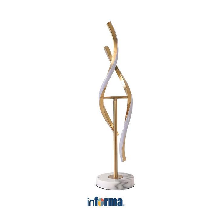 INFORMA LAMPU MEJA HIAS LED DIMMABLE - GOLD
