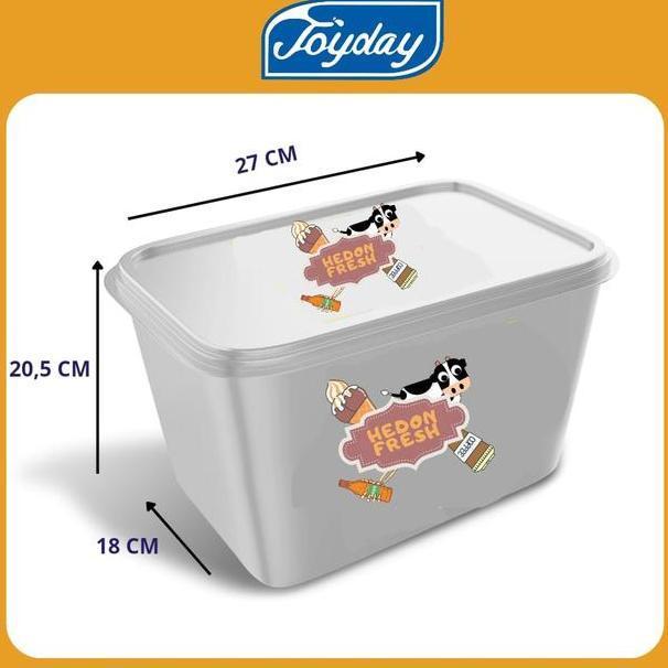 Ice Cream 8 Liter Rasa Strawberry Coklat Vanilla Joyday Diamond CampinaAice - Bandung