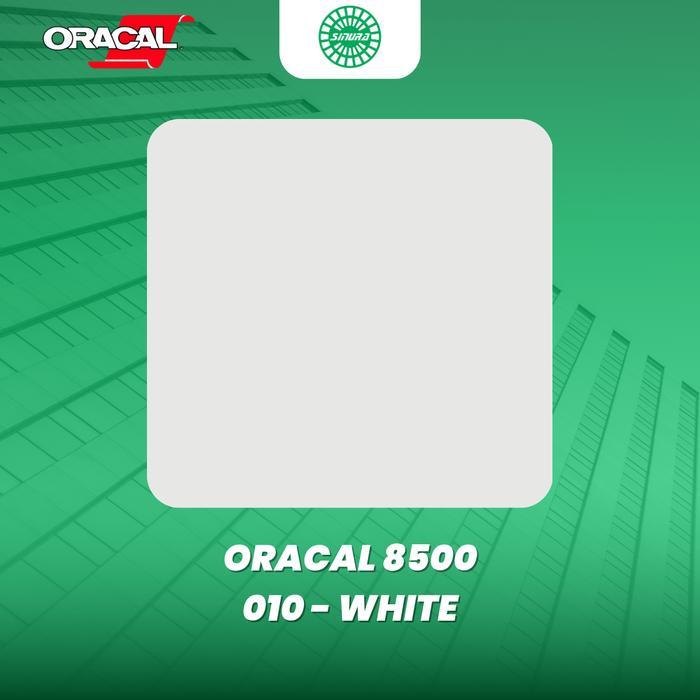 Sticker Oracal Seri 8500-010 WHITE // STICKER UNTUK NEONBOX