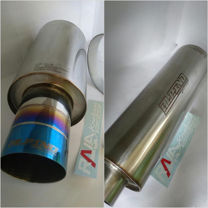 MUFFLER ALPINO F03 BABY BAS+RESONATOR ALPINO