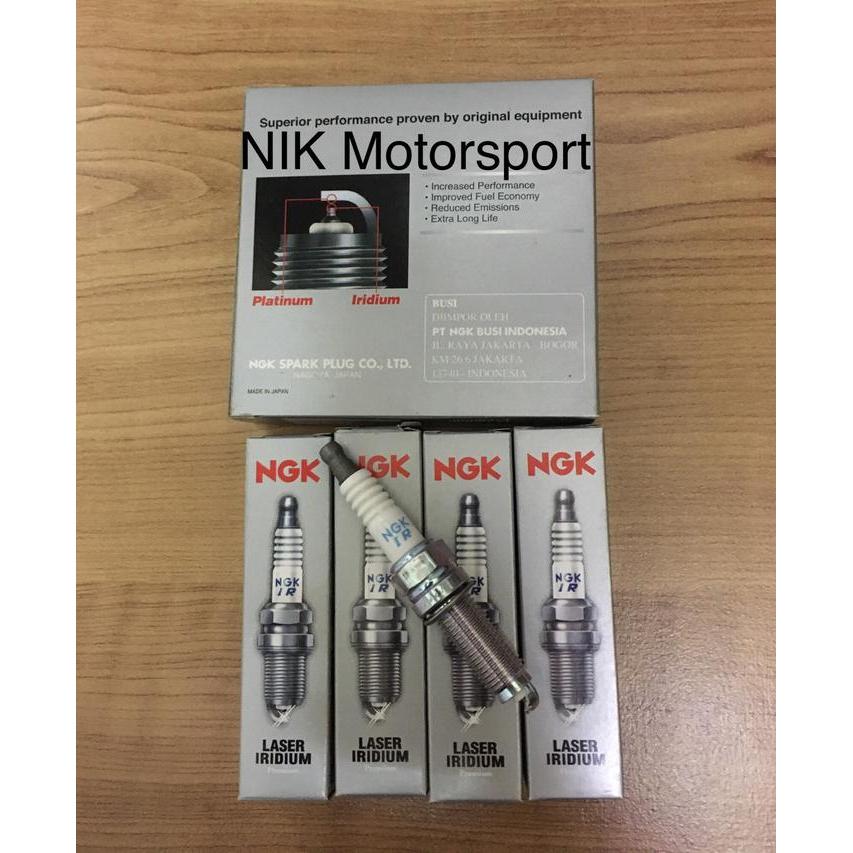 NGK Busi Laser Iridium ILZKR7B-11S 4pcs